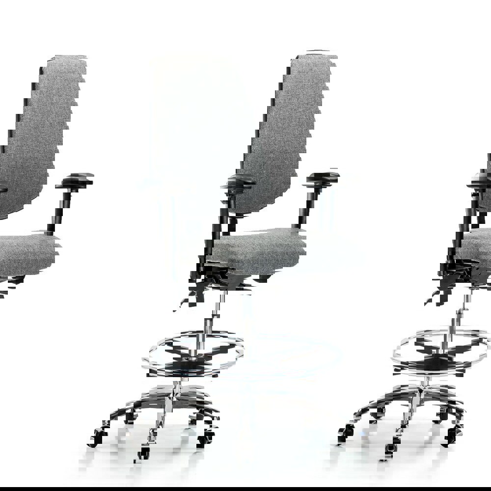 Task Chair: Olefin, Gray